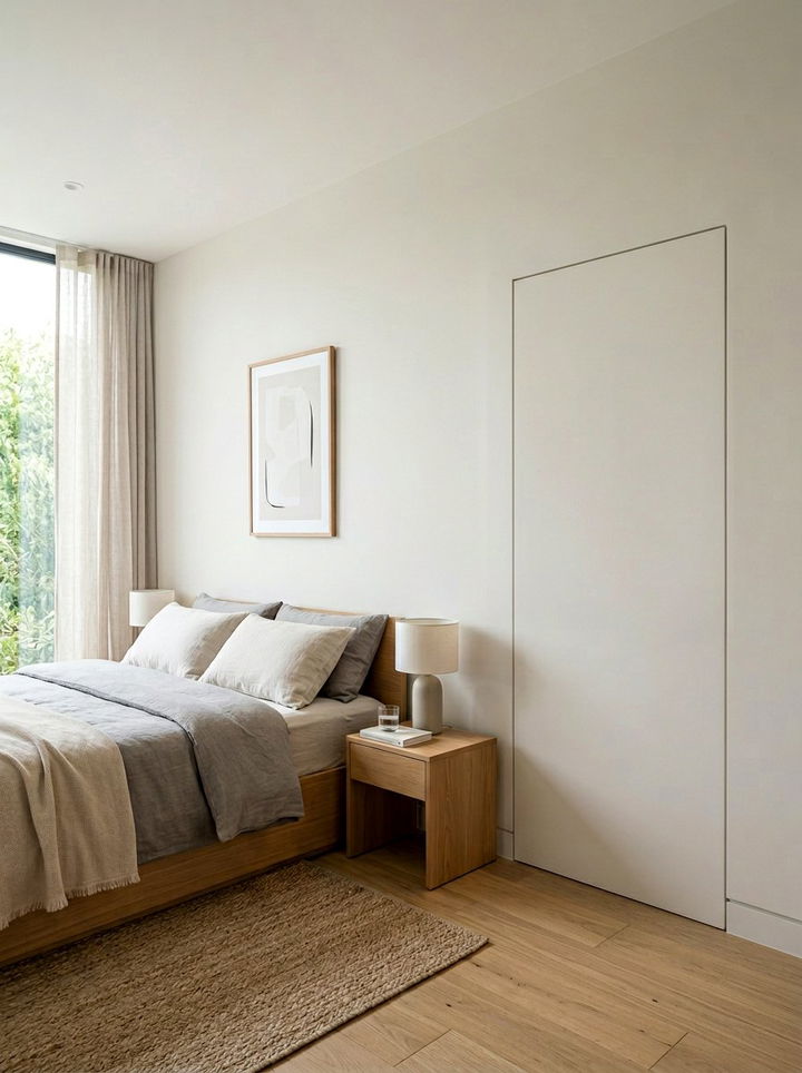 Recessed Wall Niche - 30 bedroom concealed storage ideas