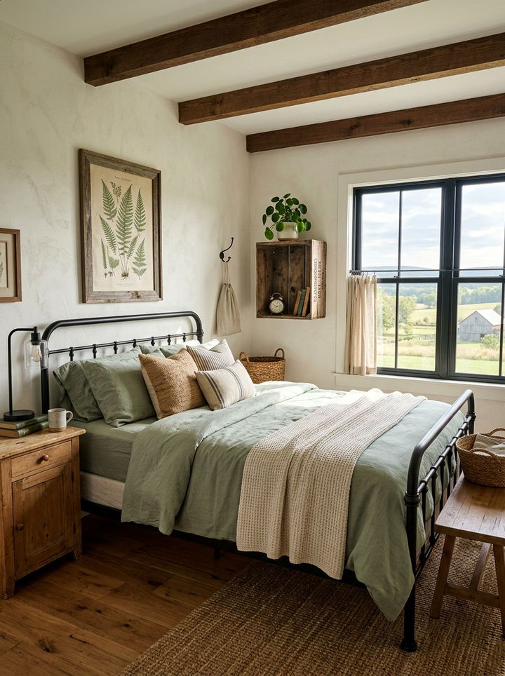 Reclaimed Wood Crate - 30 bedroom nightstand alternatives