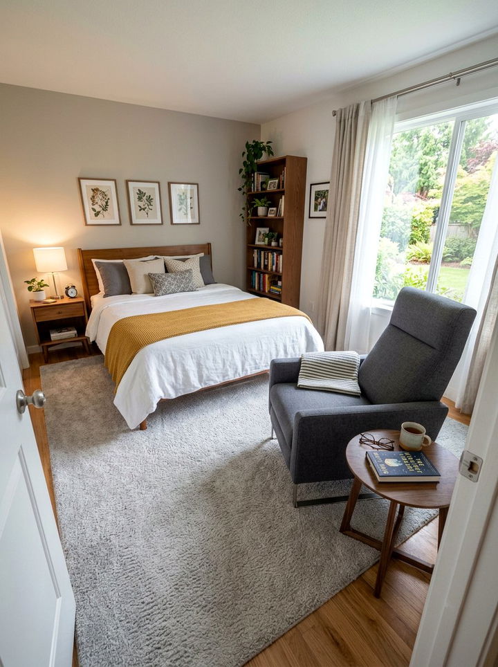 Recliner Chair - 30 bedroom seating arrangements ideas