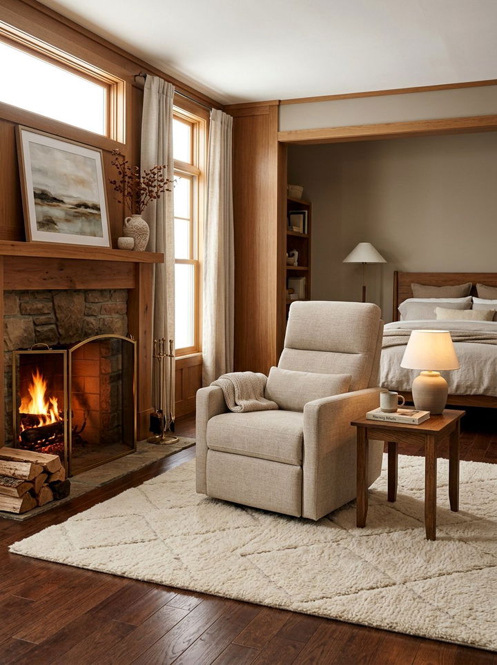 Recliner - 30 bedroom seating ideas