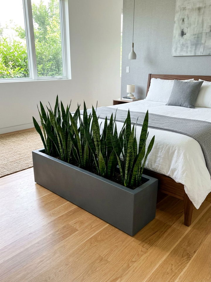 Rectangular Trough Planter - 30 bedroom planters