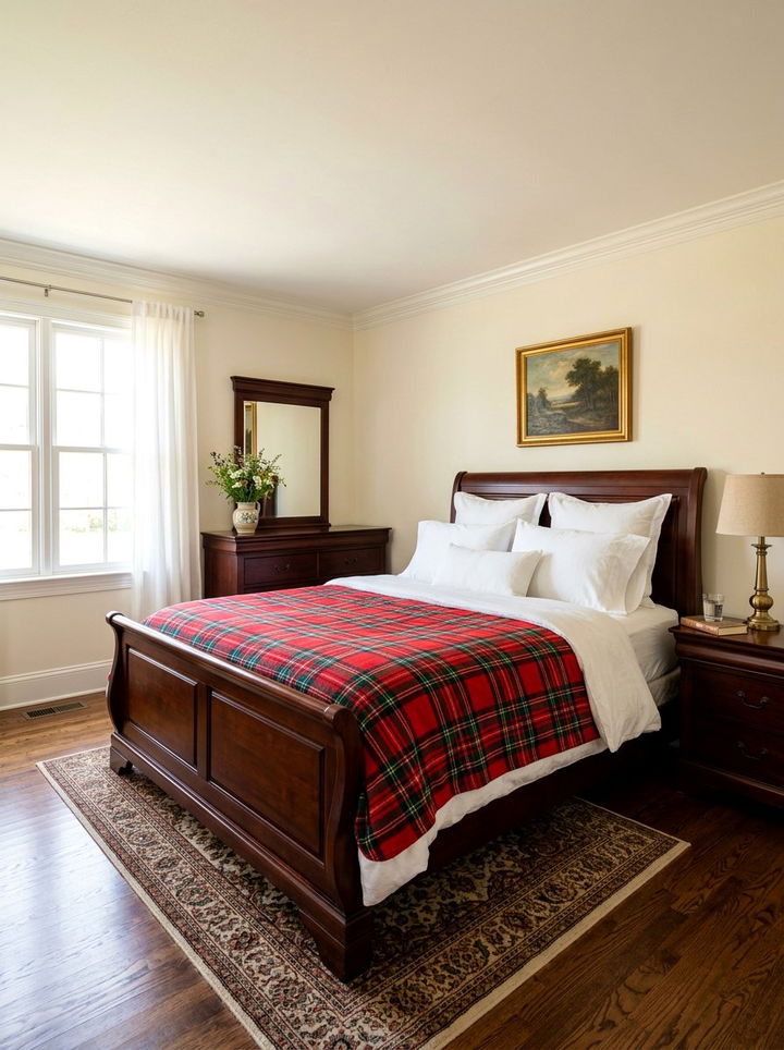 Red Plaid Fleece Blanket - 30 bedroom fleece blankets