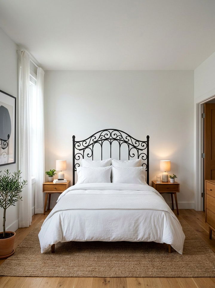 Removable Headboard Decal - 30 no damage bedroom ideas