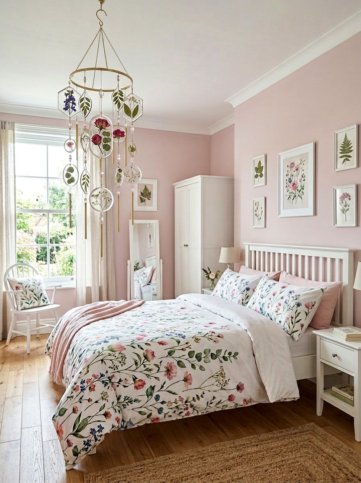 Resin wind chime floral - 30 bedroom wind chimes