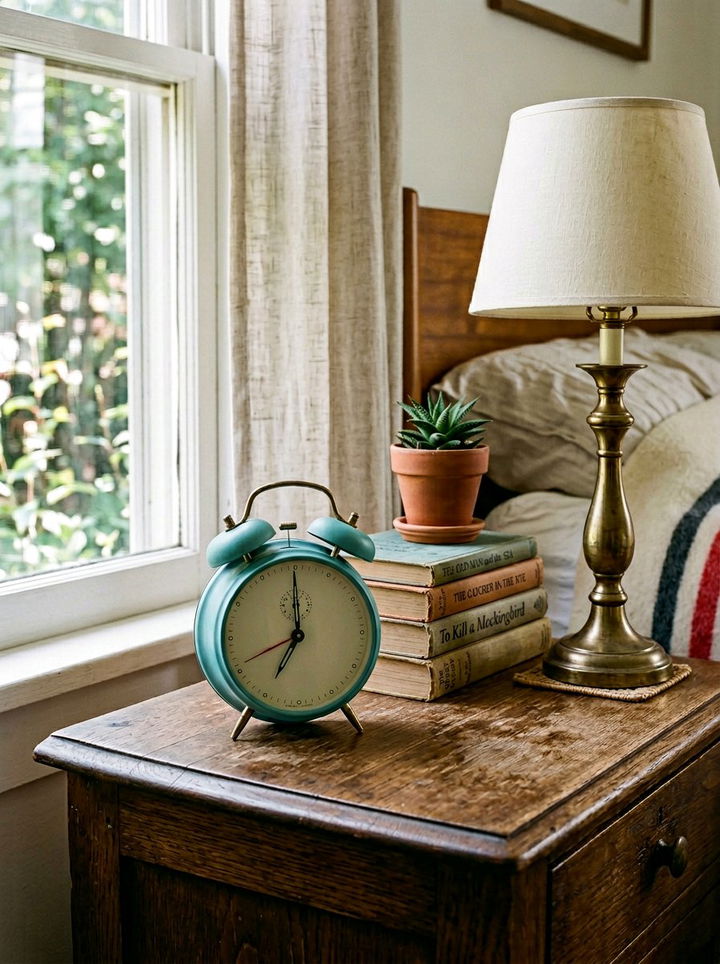 Retro twin bell alarm clock - 30 bedroom alarm clocks