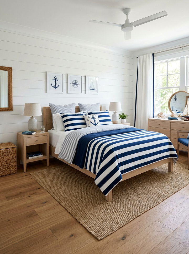 Reversible Striped Bedspread - 30 bedroom bedspreads