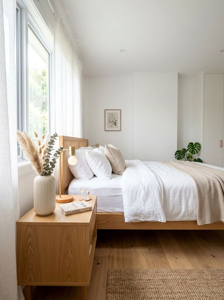 Ribbed Ceramic Vase - 30 bedroom vase ideas