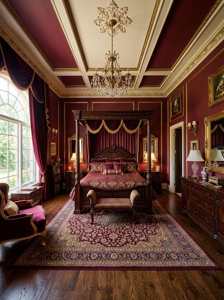 Rich Burgundy Bedroom Paint - 30 bedroom paint colors