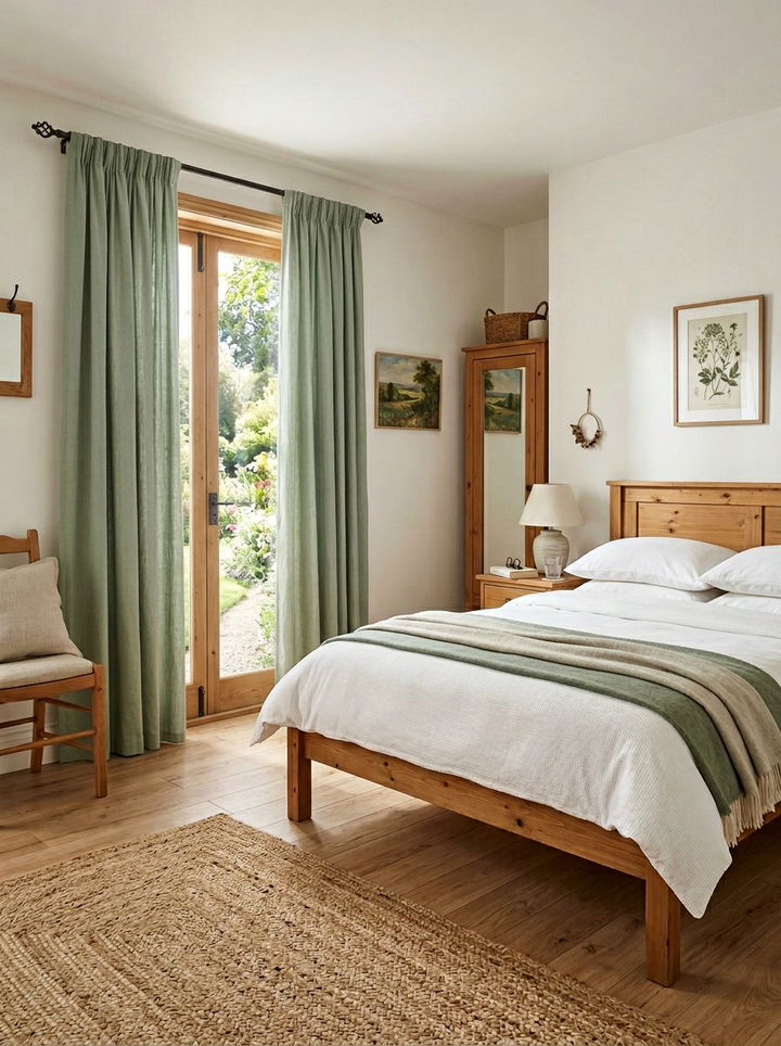 Rod pocket door curtains - 30 bedroom door curtains