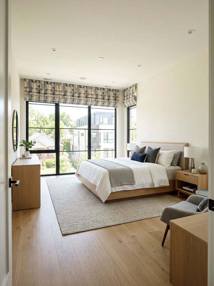 Roman Shade Curtains - 30 bedroom curtains