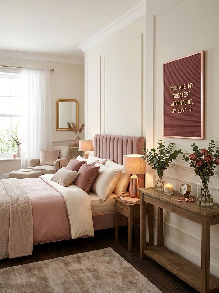 Romantic Bedroom Letter Board - 30 bedroom letter boards