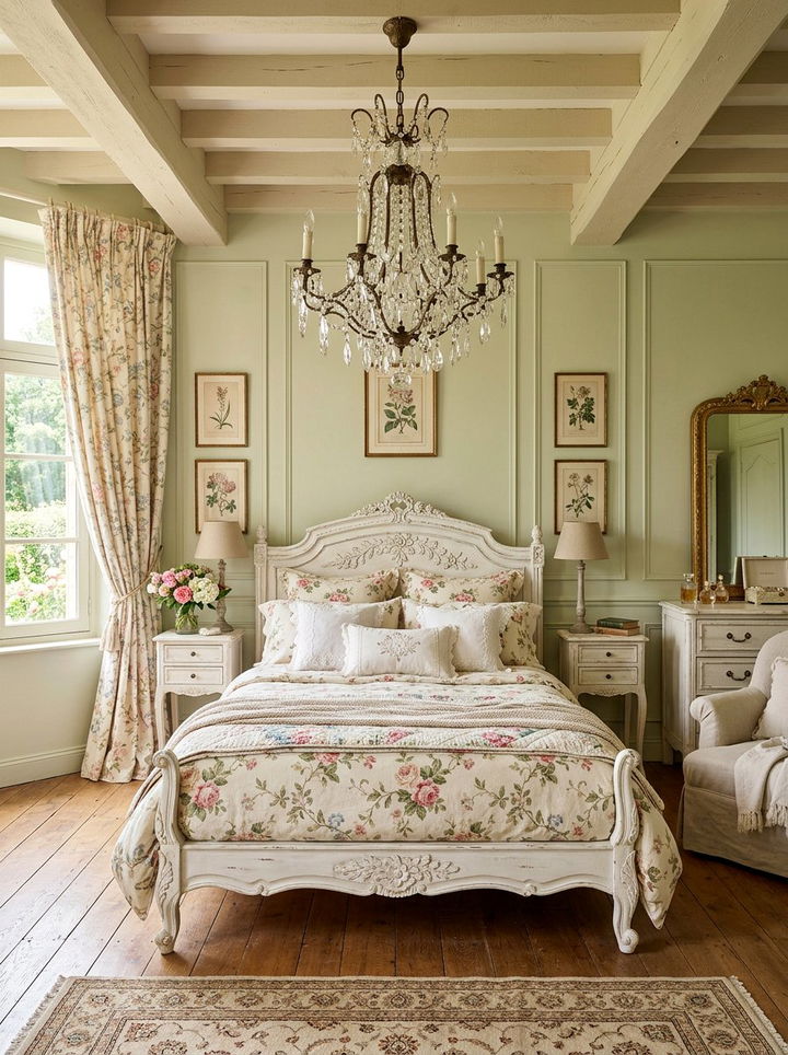 Romantic French Country Bedroom - 30 move in ready bedroom ideas