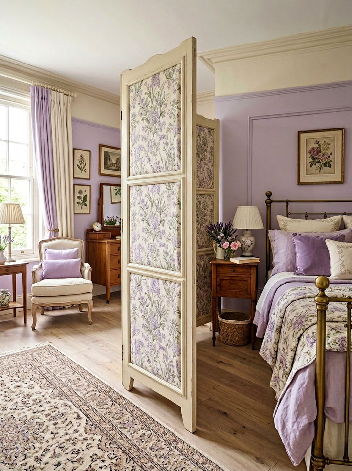 Room Divider - 30 bedroom soundproofing ideas