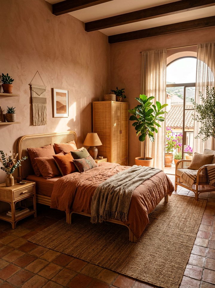 Rose And Terracotta Bedroom - 30 rose bedroom ideas
