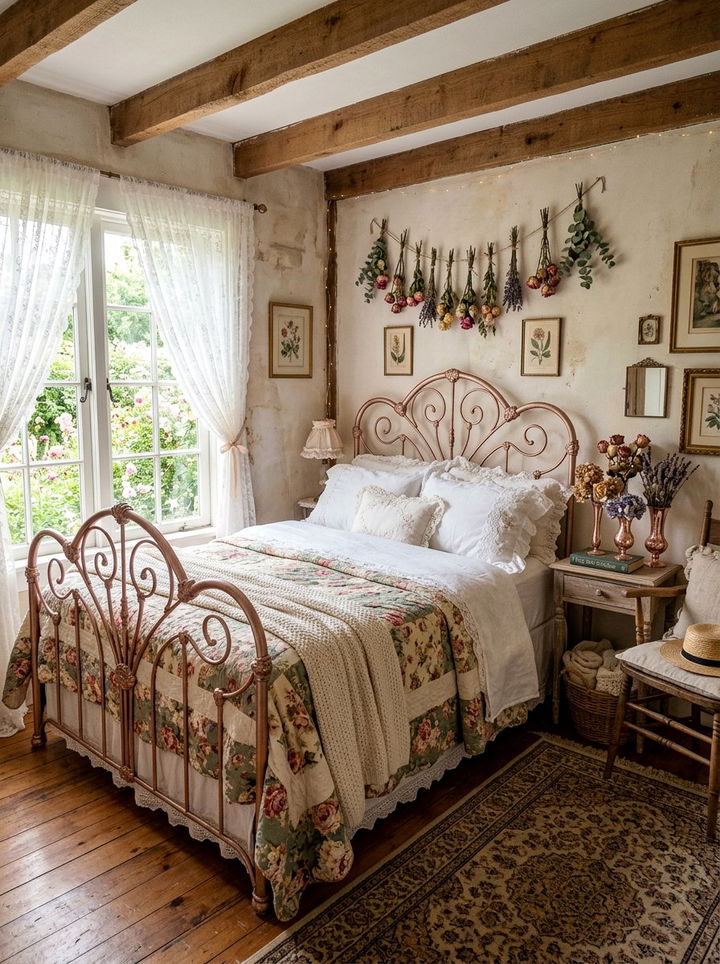 Rose Gold Cottagecore Bedroom - 30 rose gold bedroom ideas