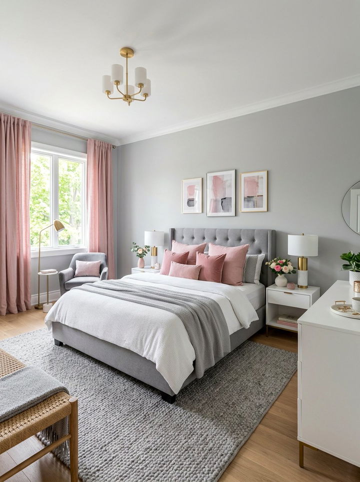 30 Rose Pink Bedroom Ideas for a Soft and Cozy Room