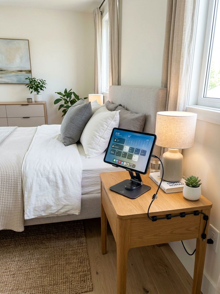 Rotating Tablet Phone Dock - 30 bedroom charging stations