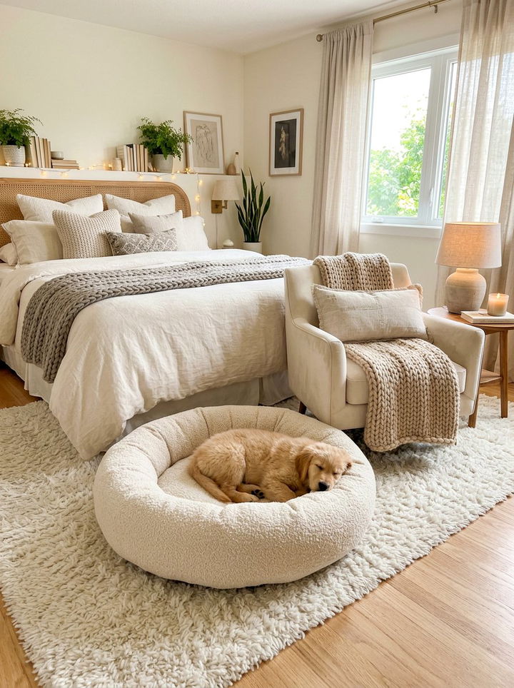 Round Donut Dog Bed - 30 dog bed bedroom ideas