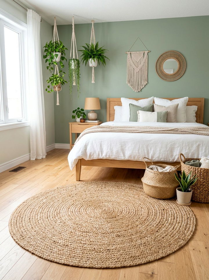 Round Jute Rug - 30 bedroom jute rugs