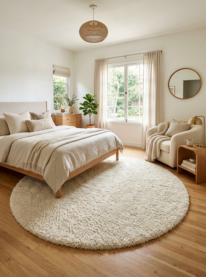 Round Shag Rug Bedroom - 30 bedroom shag rugs