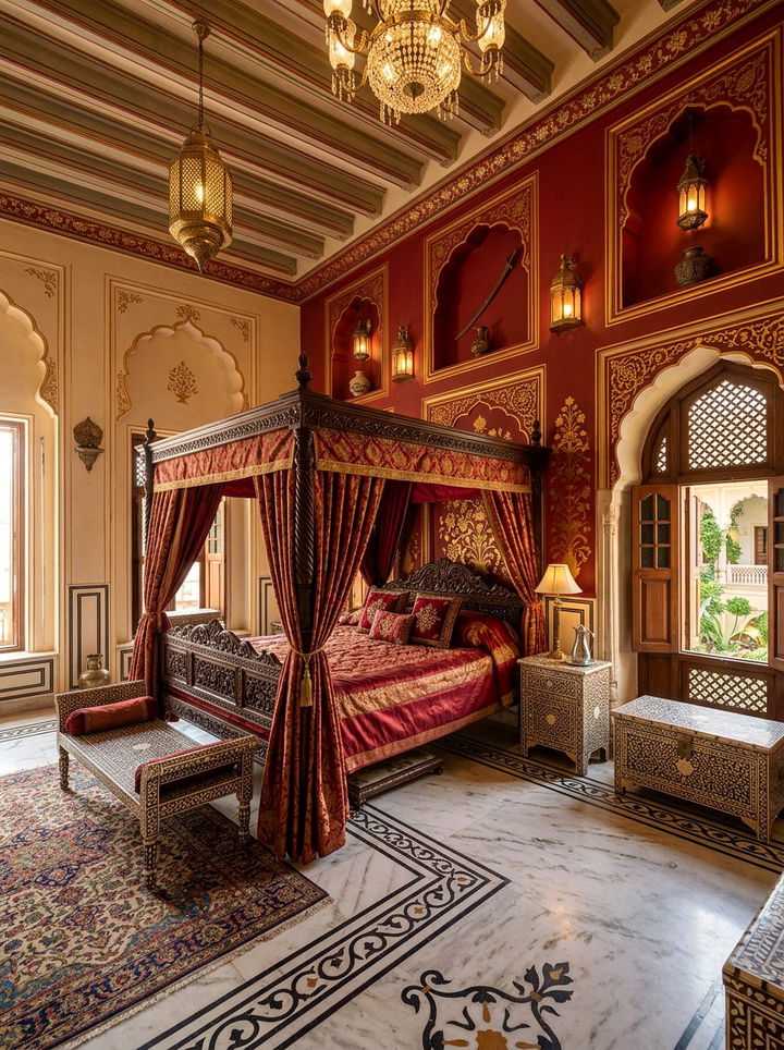 30 Indian Bedroom Ideas for a Rich and Cultural Aesthetic
