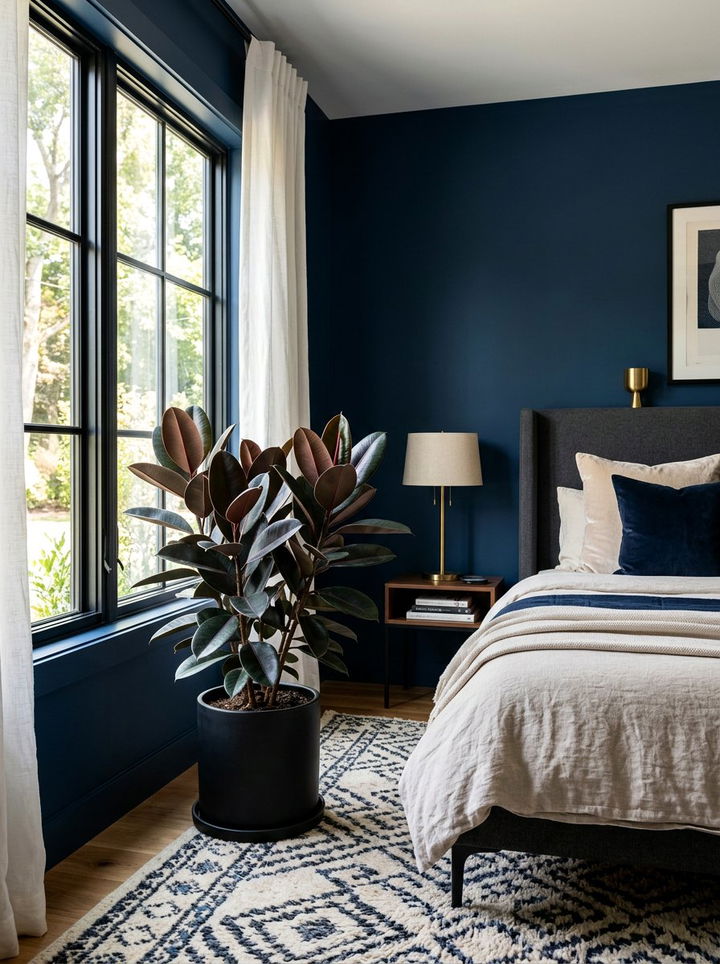 Rubber Tree Bedroom - 30 bedroom low light plants