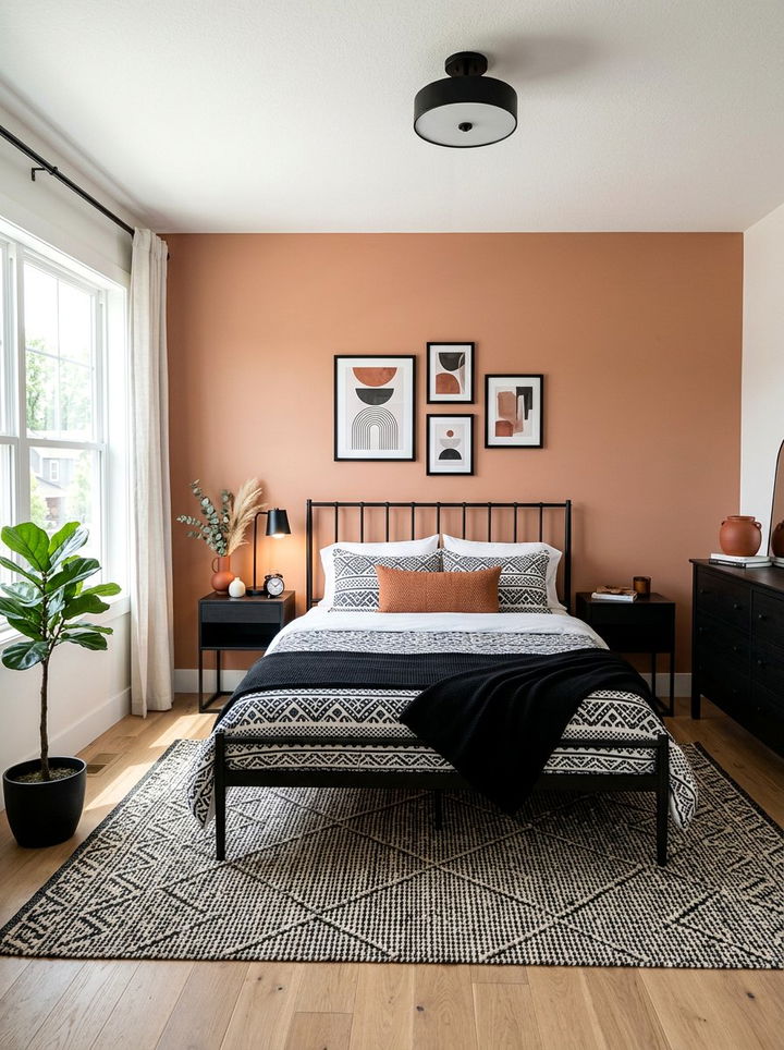 Rust And Black Bedroom - 30 rust bedroom ideas