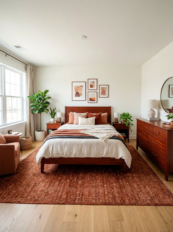 Rust Wood Bedroom - 30 rust bedroom ideas