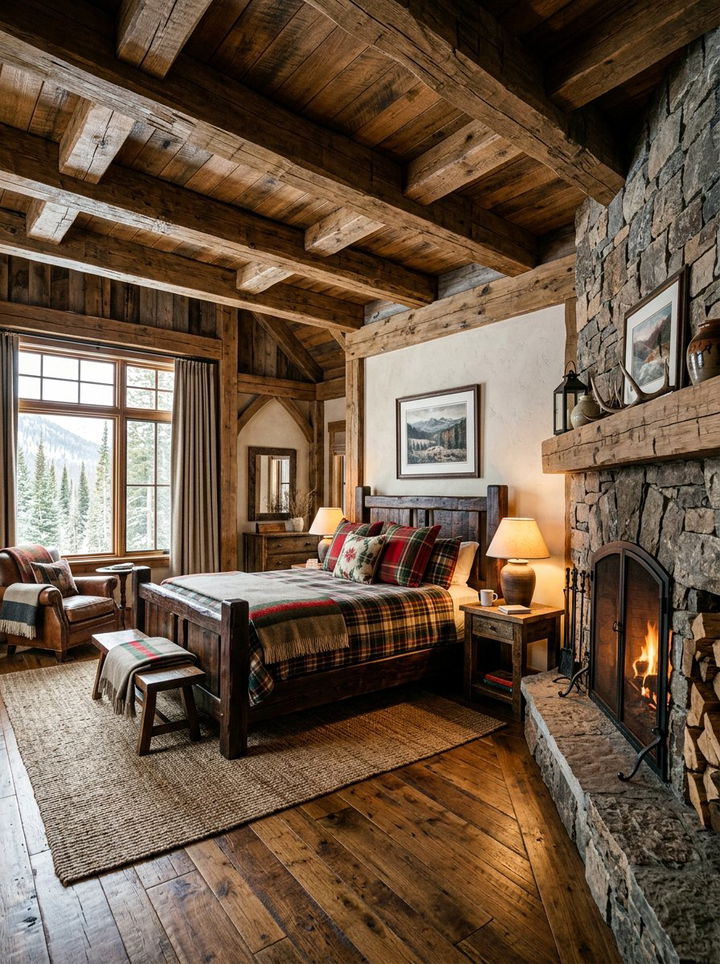 Rustic Bedroom - 30 peaceful bedroom ideas