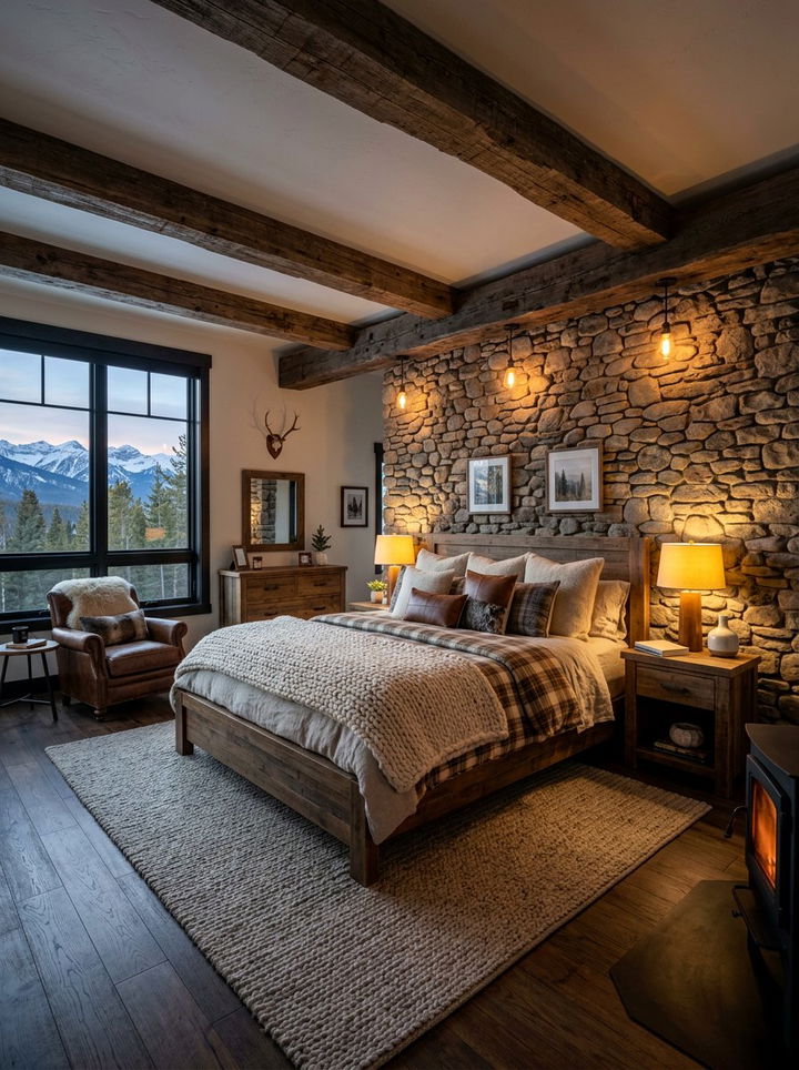 Rustic Bedroom Transformation - 30 before and after bedroom ideas