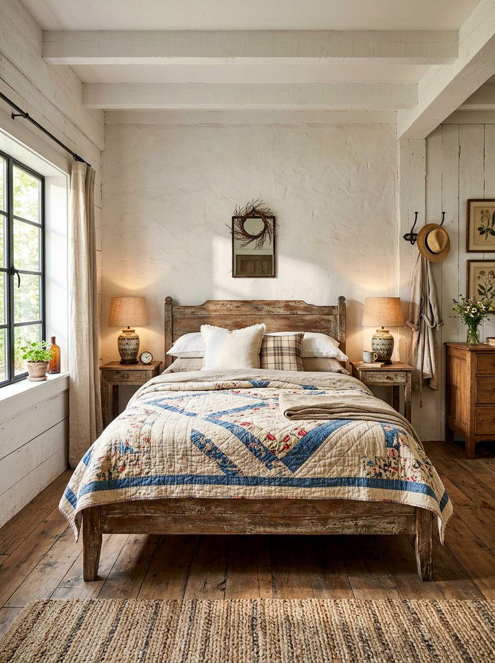 Rustic Bedroom White Walls - 30 bedroom white walls