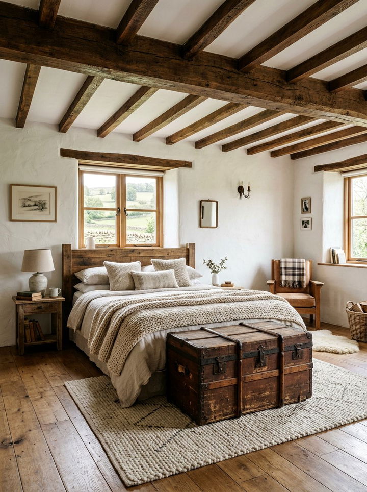 Rustic Bone White Bedroom - 30 bone white bedroom ideas