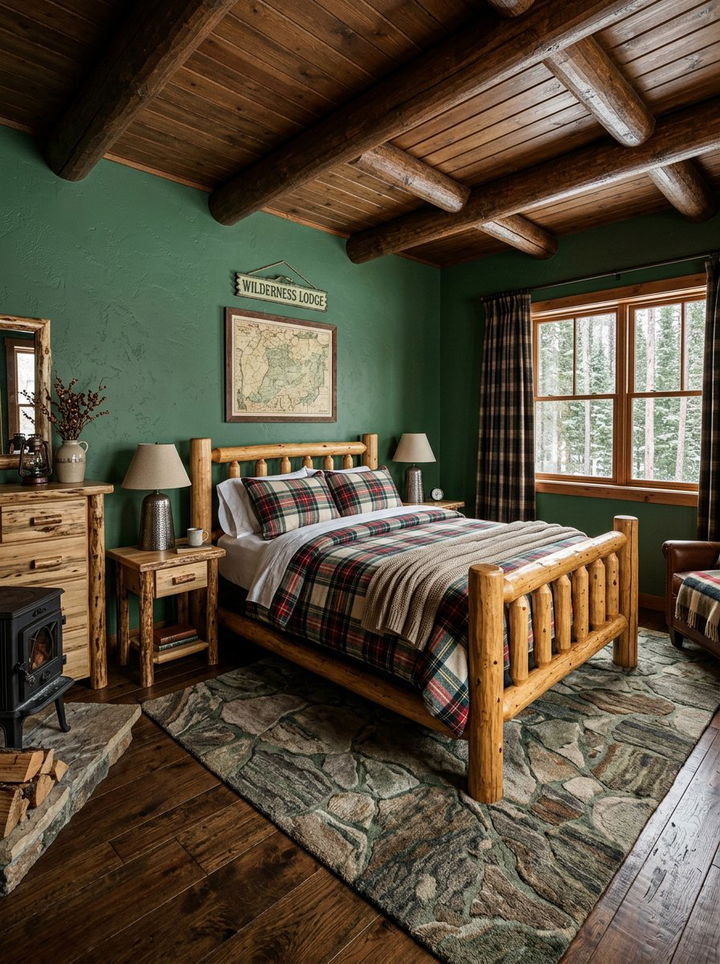 Rustic Cabin Bedroom - 30 boys bedroom ideas