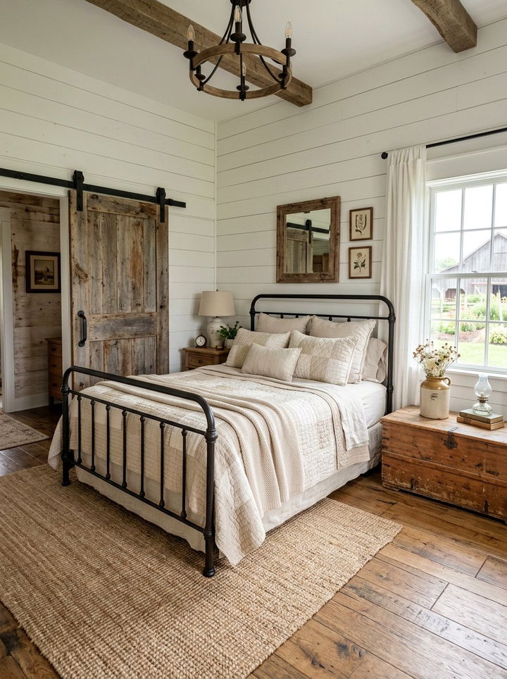 Rustic Farmhouse Bedroom - 30 trending bedroom ideas