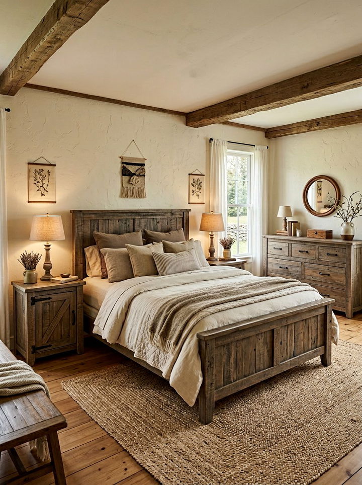 Rustic Farmhouse Bedroom Set - 30 bedroom sets