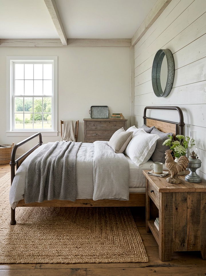 Rustic Farmhouse Figurine Decor - 30 bedroom figurines