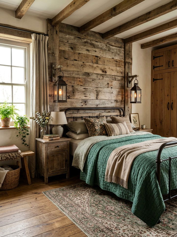 Rustic Jade Green Bedroom Decor - 30 jade green bedroom ideas