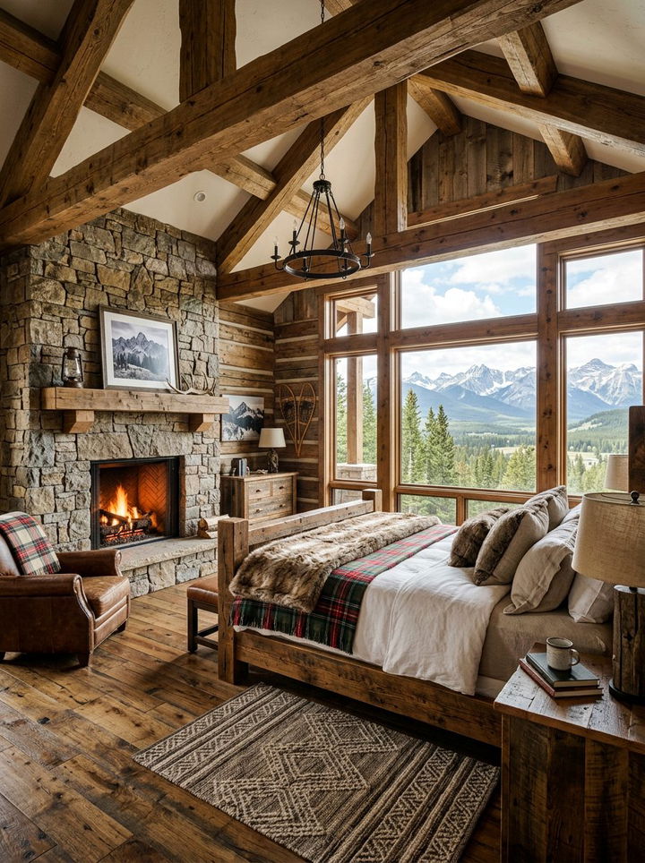 Rustic Lodge Bedroom - 30 high-end bedroom ideas