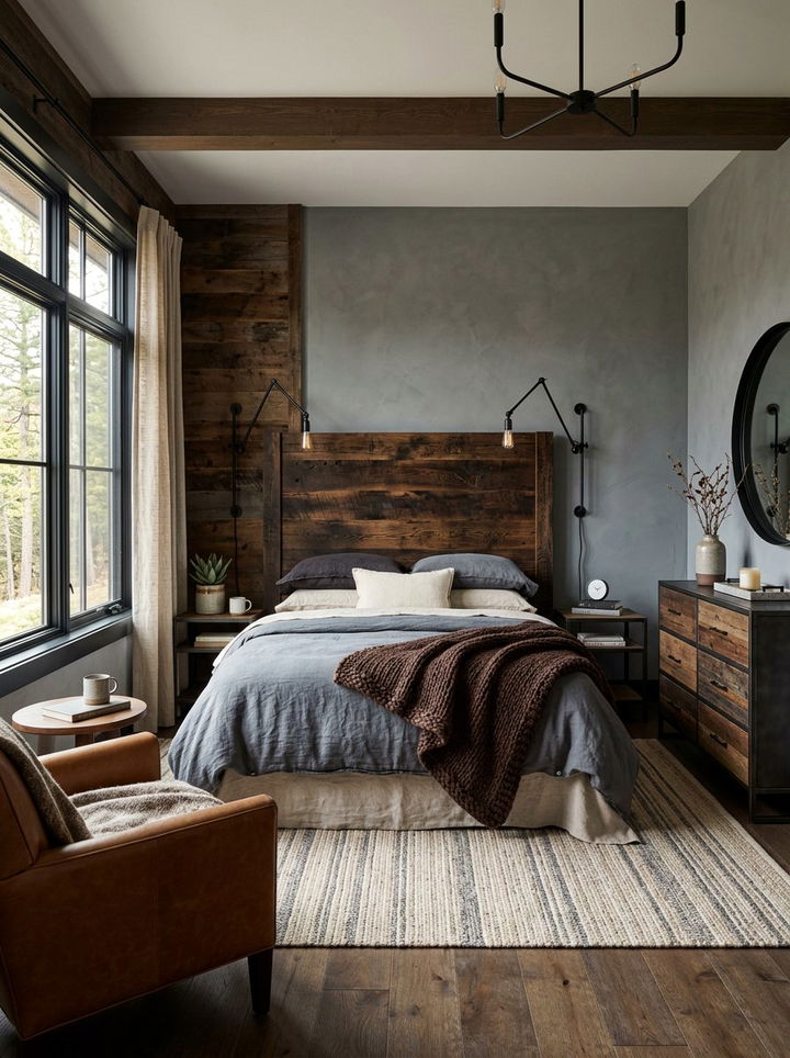 Rustic Modern Bedroom - 30 modern bedroom ideas