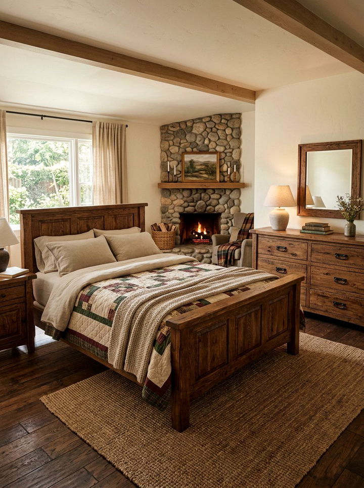 Rustic Oak Bedroom Furniture - 30 affordable bedroom sets