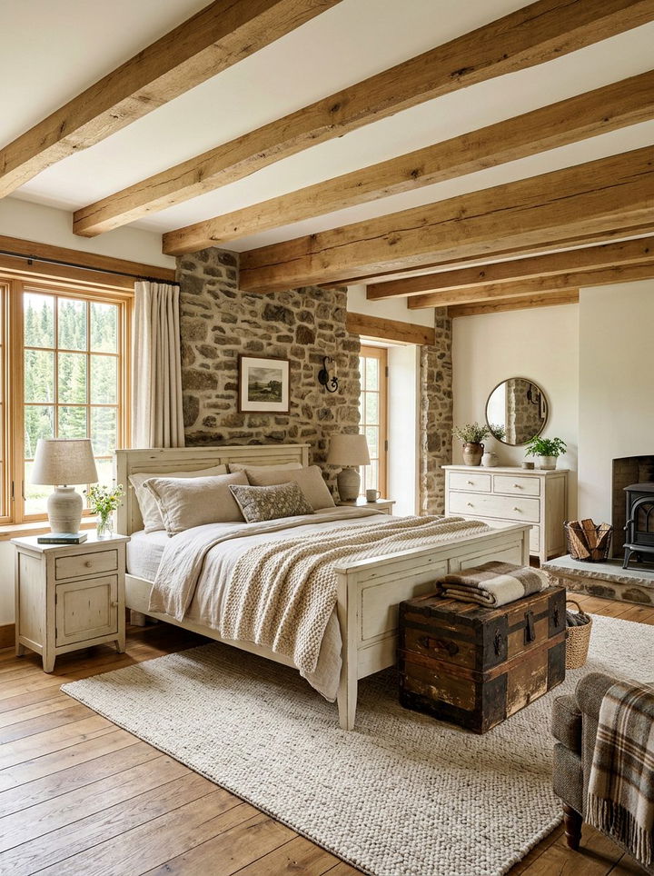 Rustic Off White Bedroom - 30 off white bedroom ideas