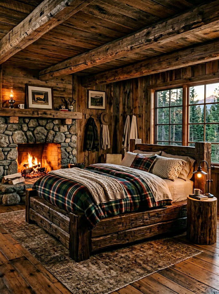 Rustic Round Bed - 30 bedroom round beds