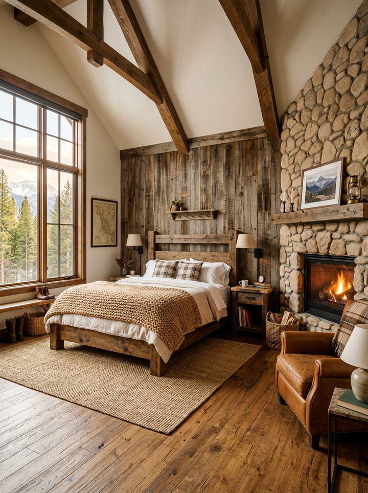 Rustic Tan Bedroom - 30 tan bedroom ideas