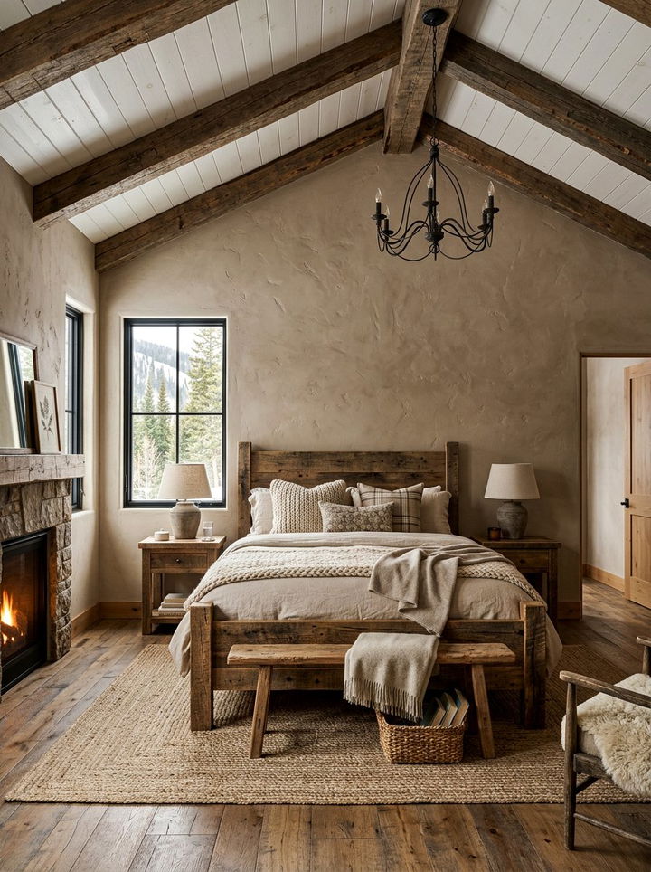 Rustic Taupe Bedroom - 30 taupe bedroom ideas