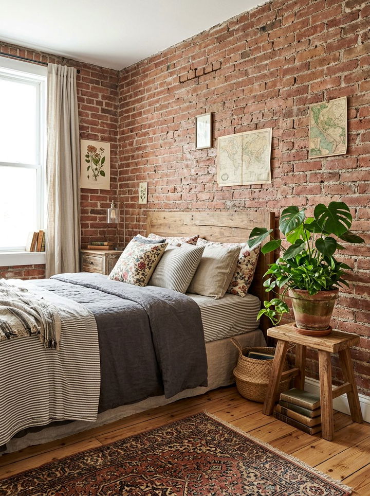 Rustic Teak Stool - 30 bedroom teak furniture ideas