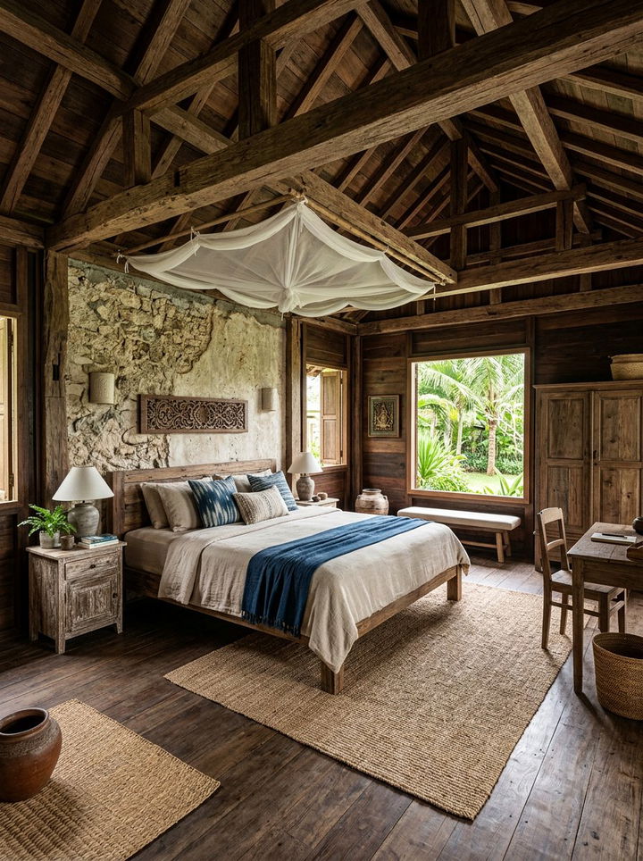 Rustic Thai Bedroom - 30 Thai bedroom ideas
