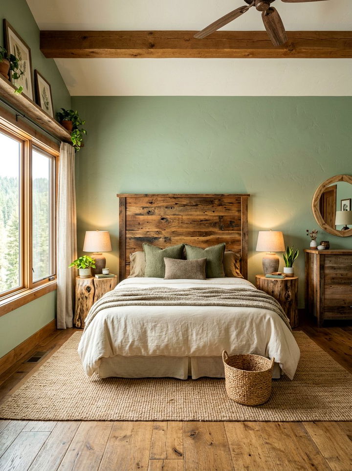 Rustic Wood Accents - 30 dinosaur bedroom ideas