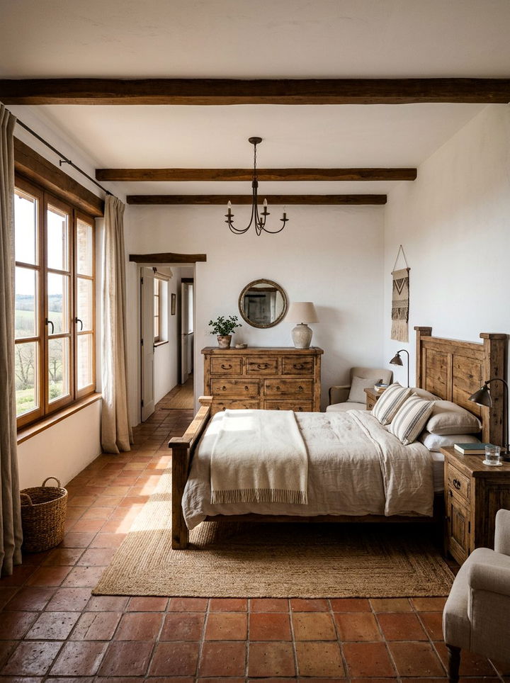 Rustic Wood Furniture - 30 Mediterranean bedroom ideas