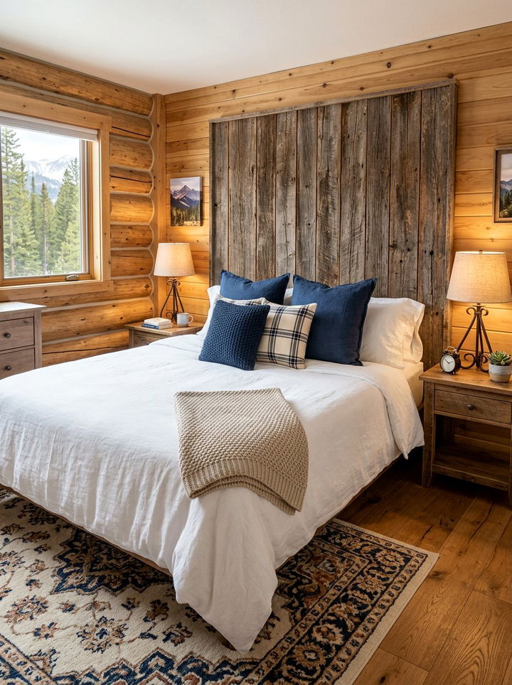 30 Rustic Bedroom Reclaimed Wood Furniture Ideas for Your Home