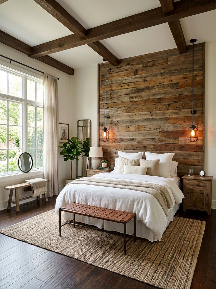 Rustic chic bedroom - 30 serene bedroom ideas